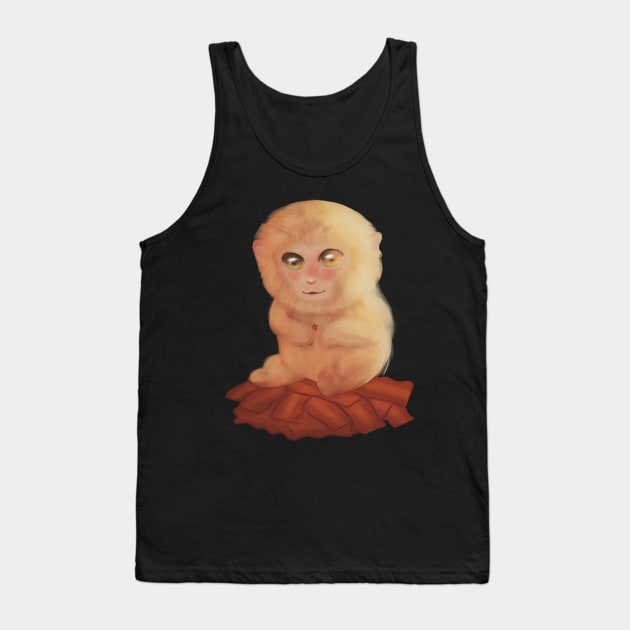 Bacon Snow Monkey Tank Top by bluecrown